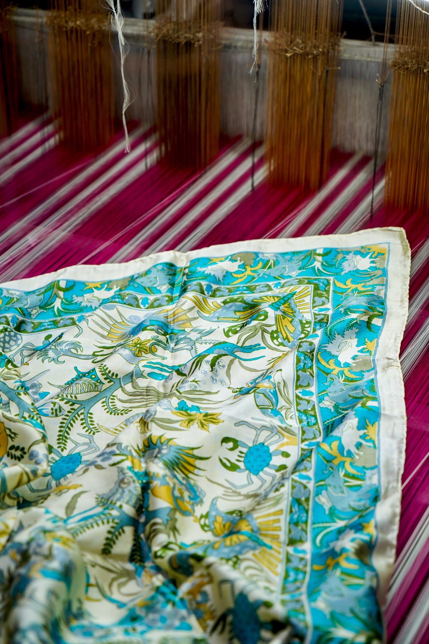 Digital Printed Silk Scarf