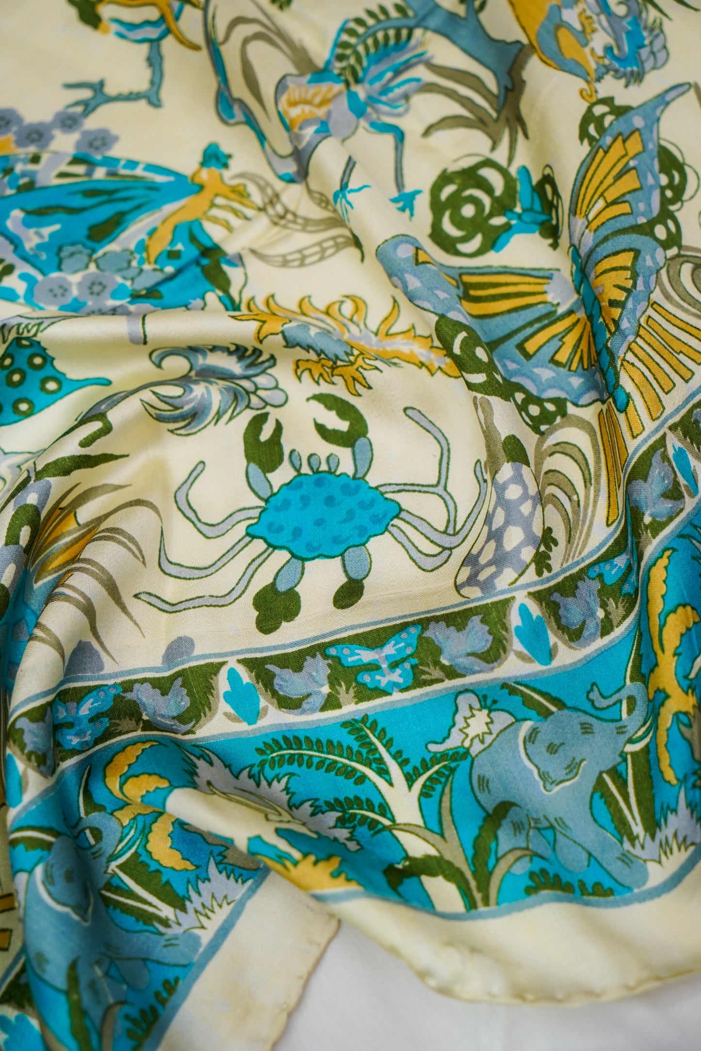 Digital Printed Silk Scarf