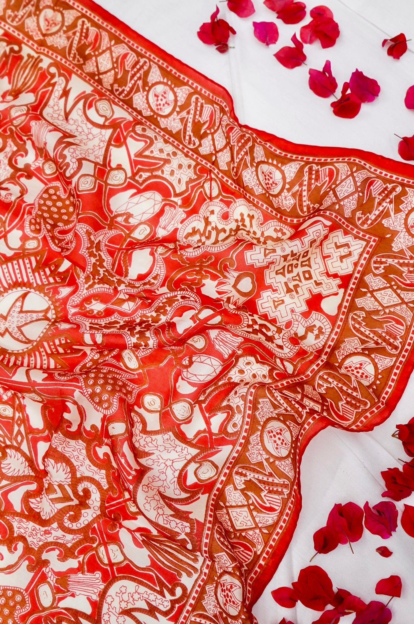 Printed Silk Scarf