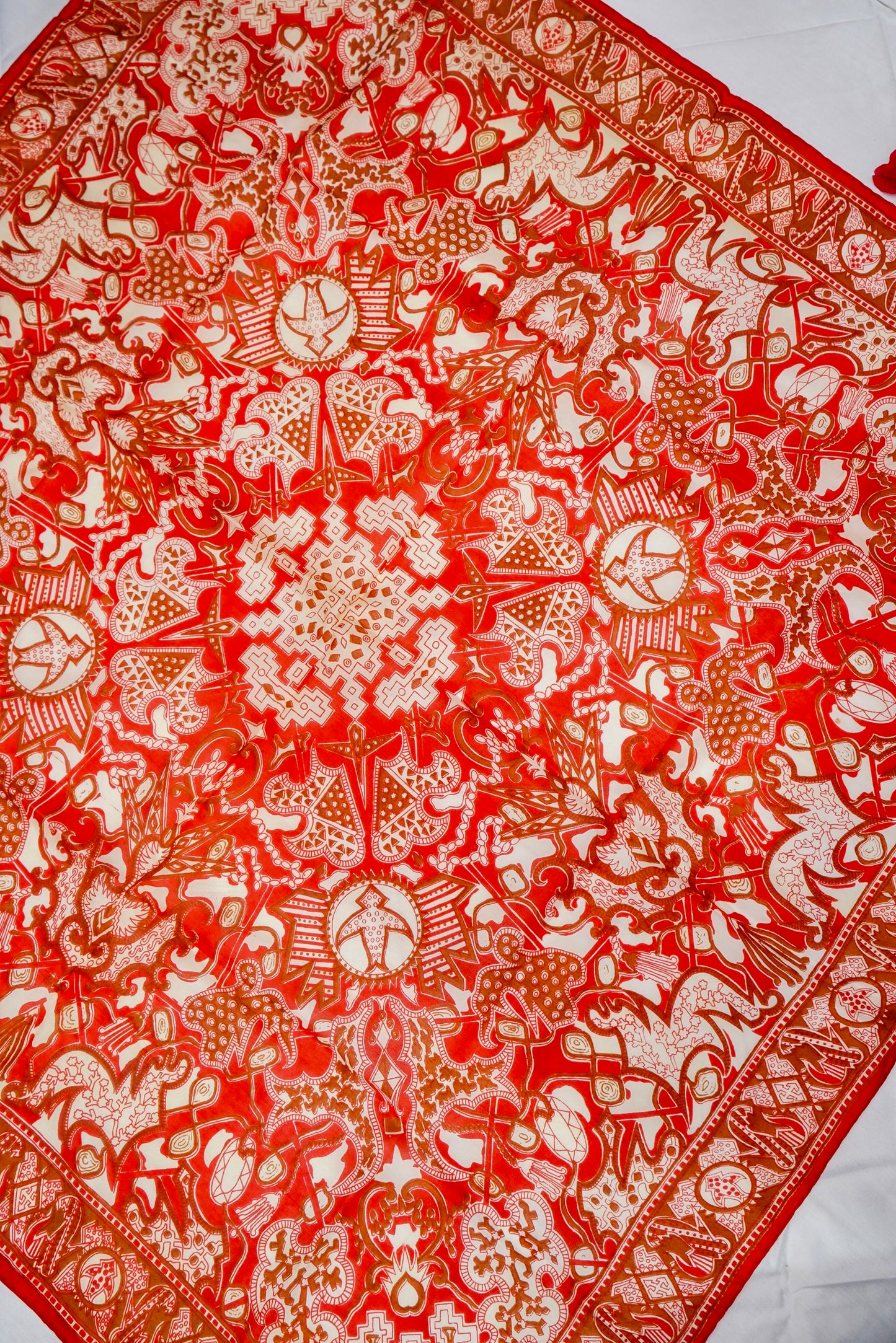 Printed Silk Scarf