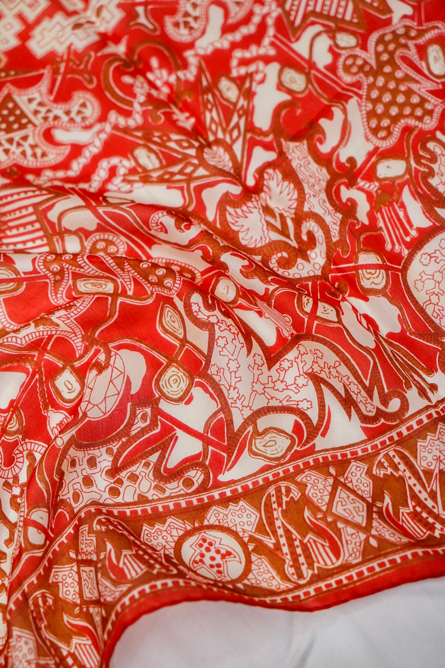 Printed Silk Scarf