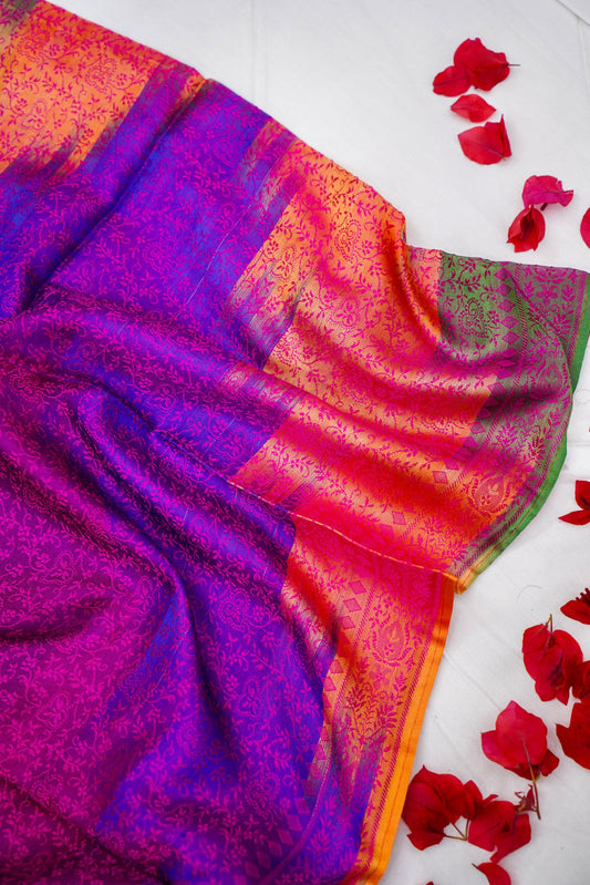 Premium Hand-Woven Silk Scarf