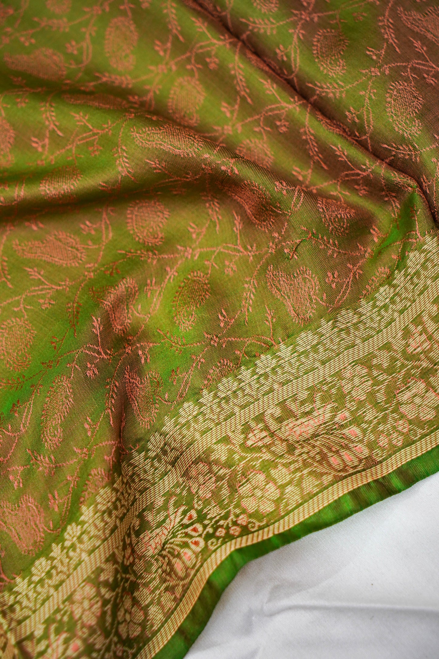 Premium Hand-Woven Silk Scarf