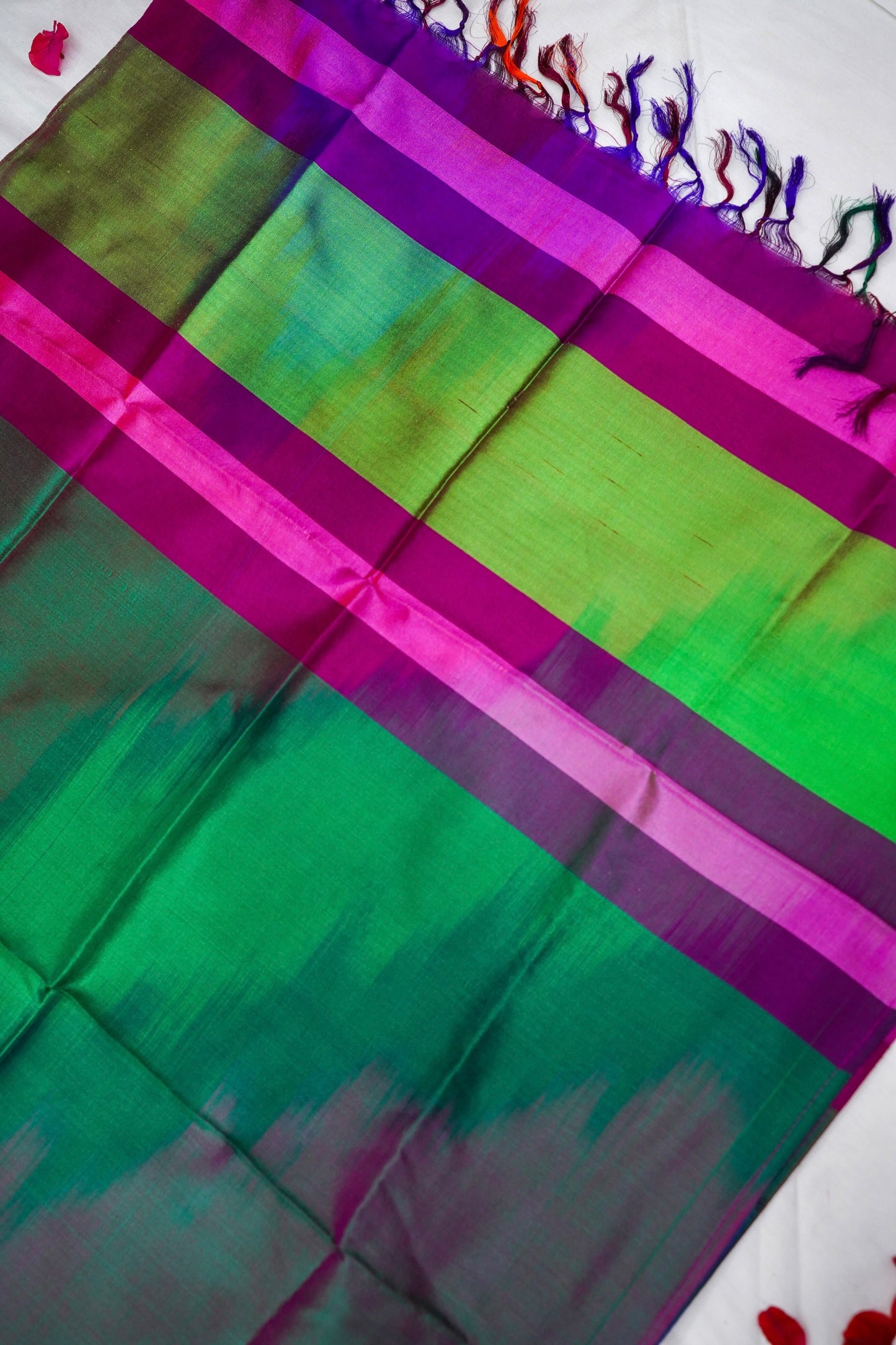 Premium Hand-Woven Silk Scarf