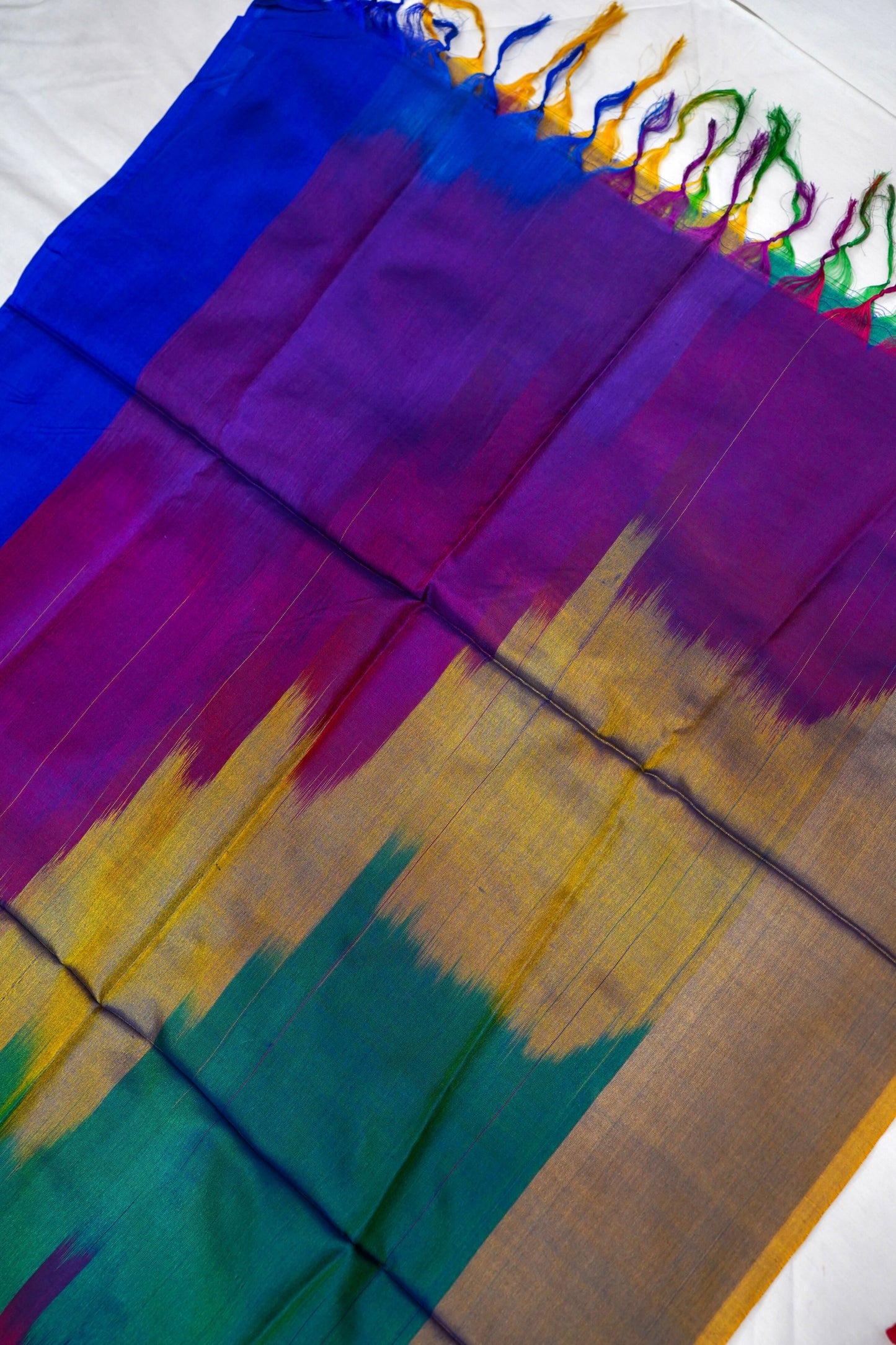 Premium Hand-Woven Silk Scarf